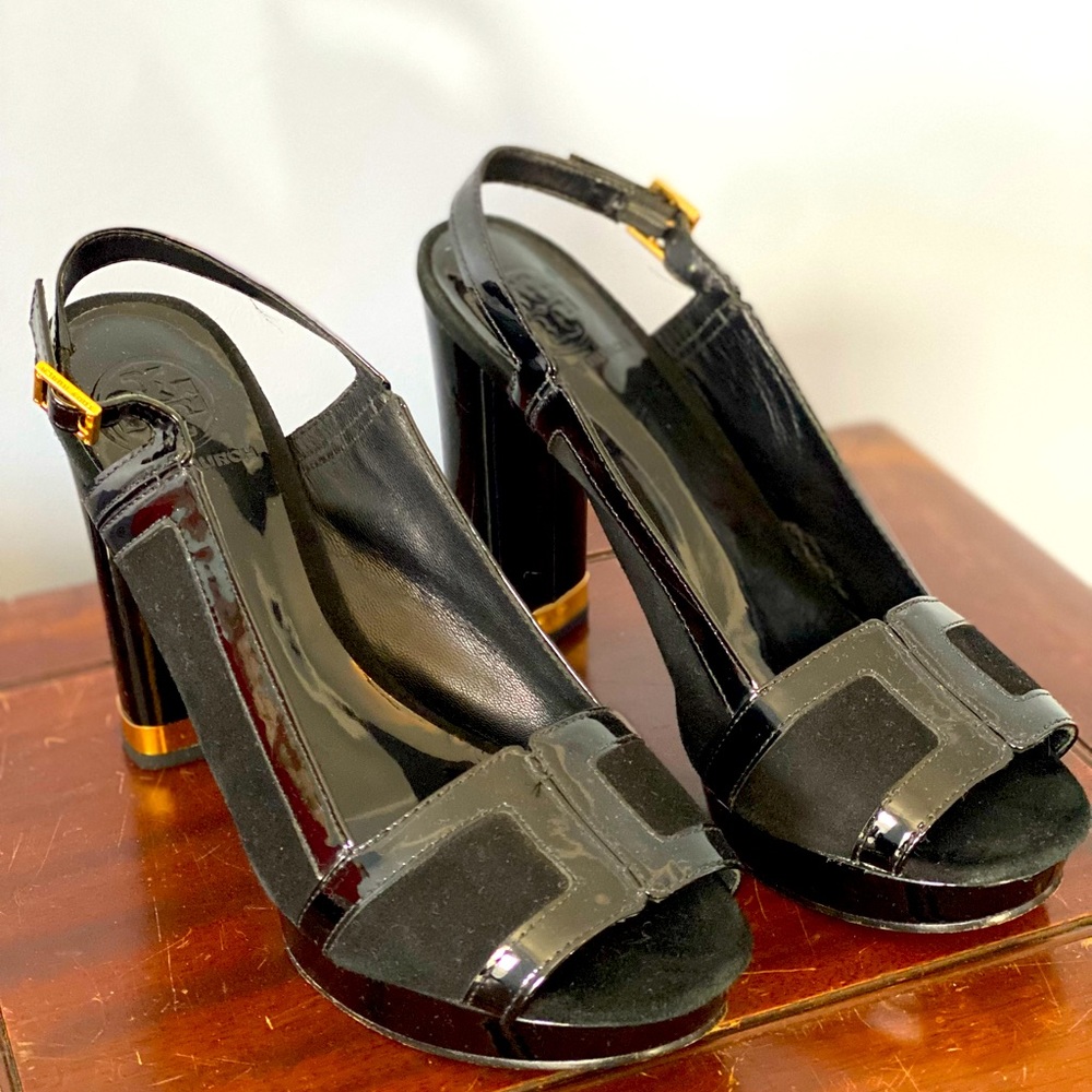 Tory Burch block heel